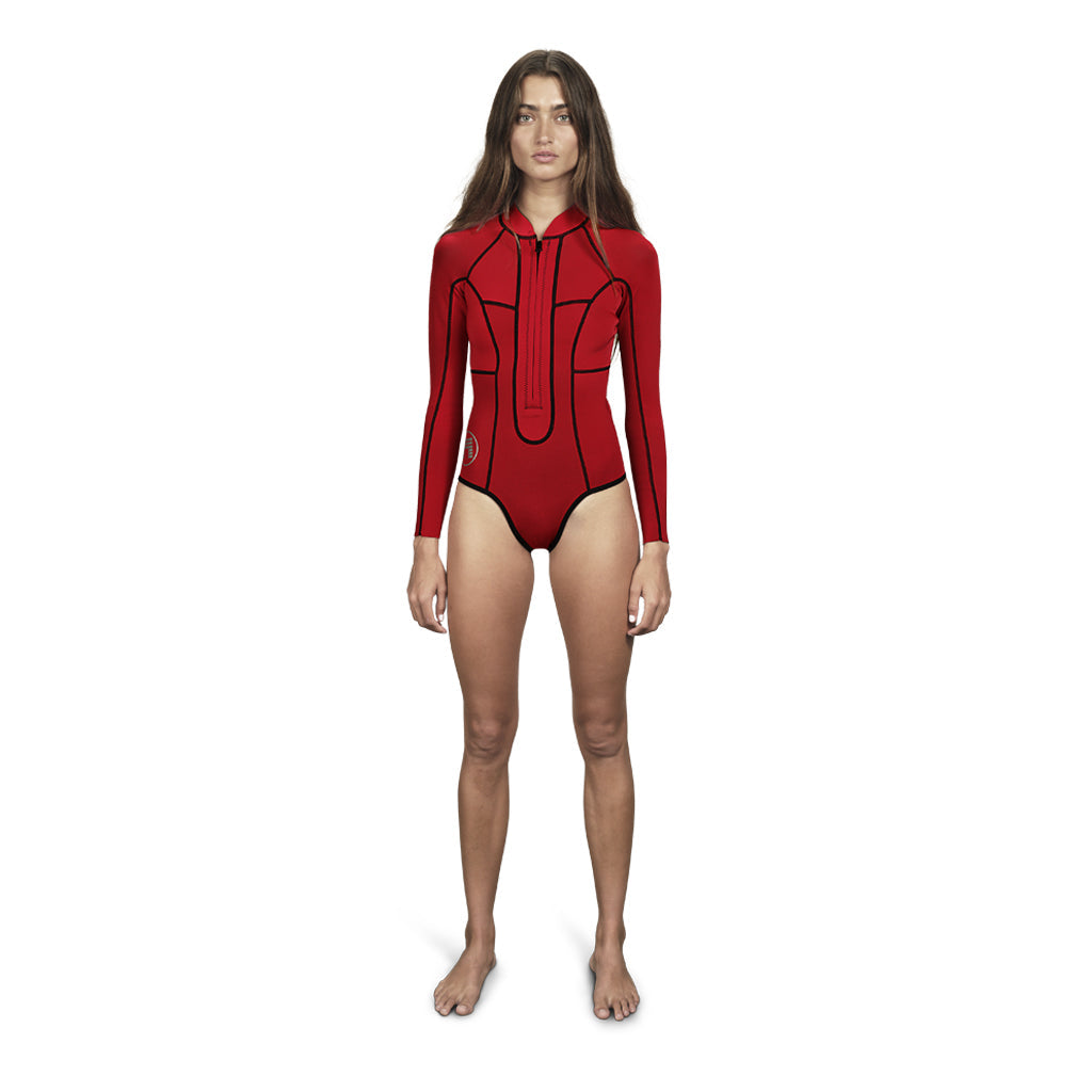MIRIAM REVERSIBLE LS SPRING RED