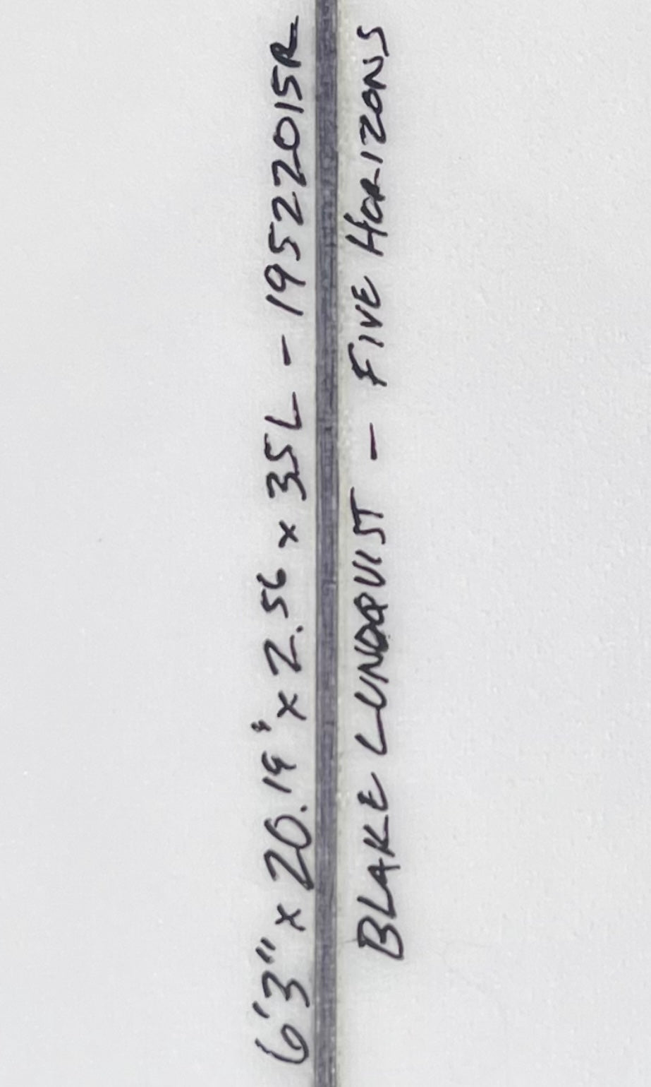 6'3" Five Horizons