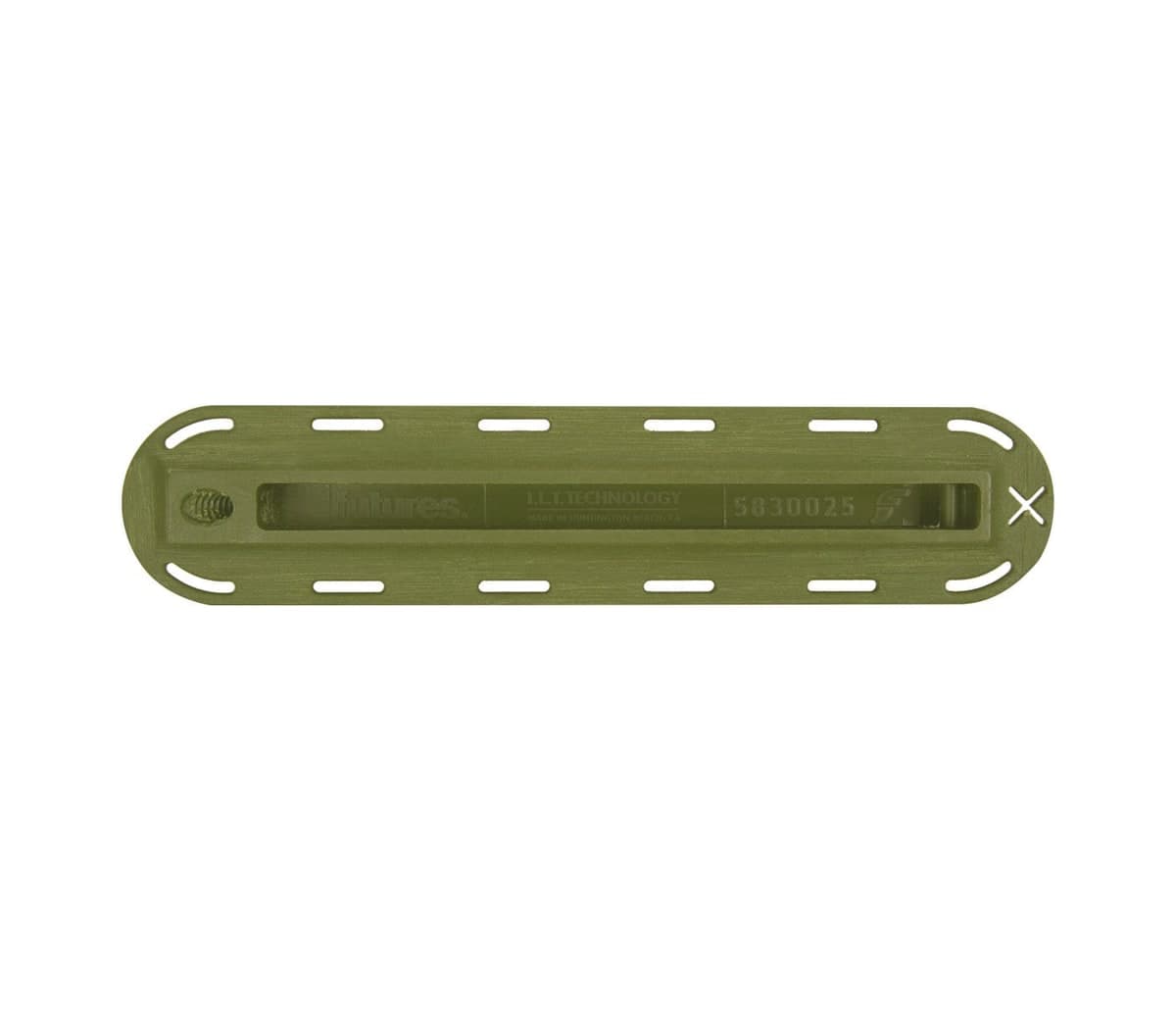 Futures Fins 1/2" Army Green ILT Fin Box