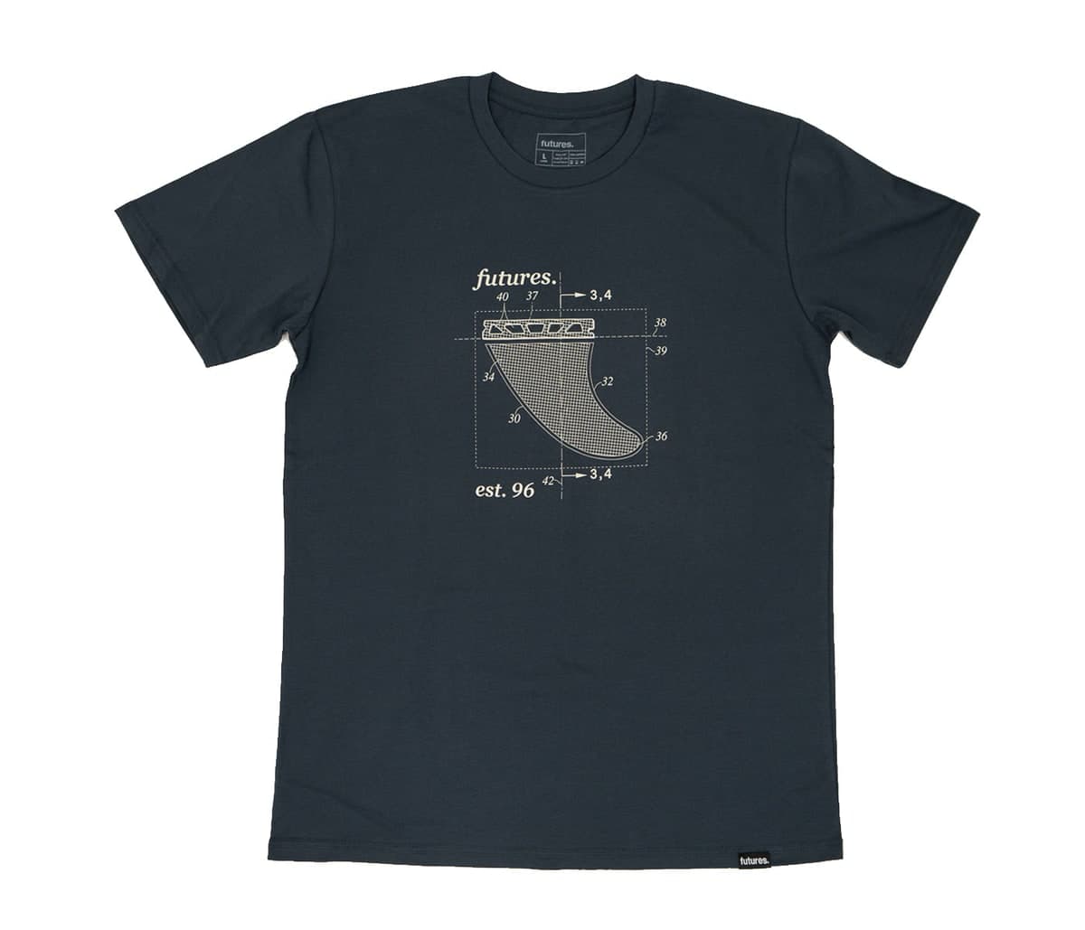 Futures Fins Futures Patent 96 Tee
