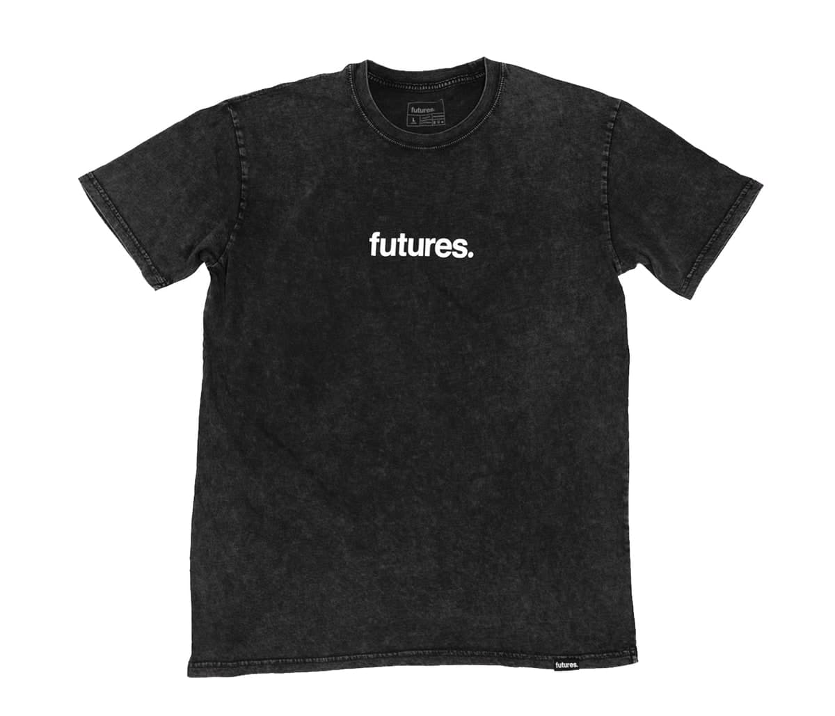 Futures Fins Futures Stone Wash Logo Tee