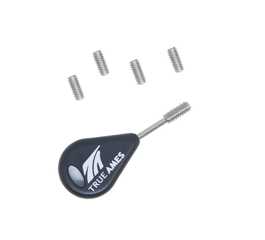 True Ames Futures Grub Screws (x5) + Fin Key