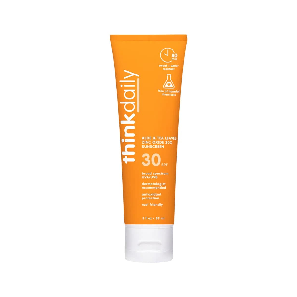 True Ames Think Daily SPF 30 Aloe & Tea Leaves - 3oz