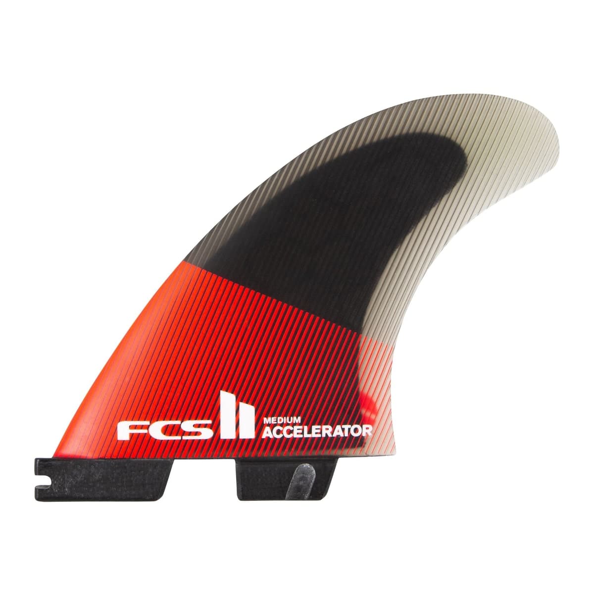 FCS FCS II Accelerator PC Tri Fins (LRG / Performance Core / Red/Black)