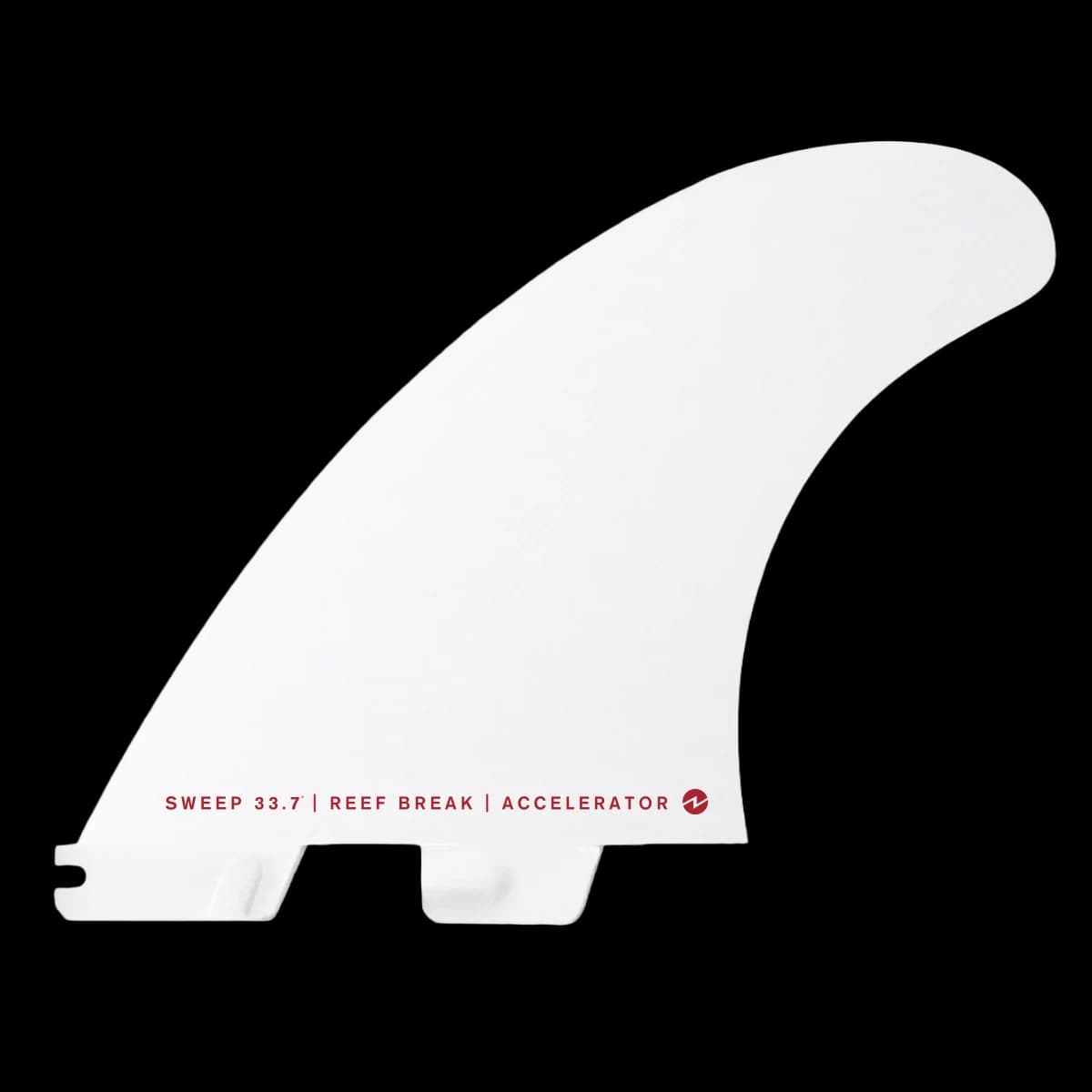 FCS FCS II Accelerator White Edition Tri Fin Set (MED / Performance Core / White) photo 2