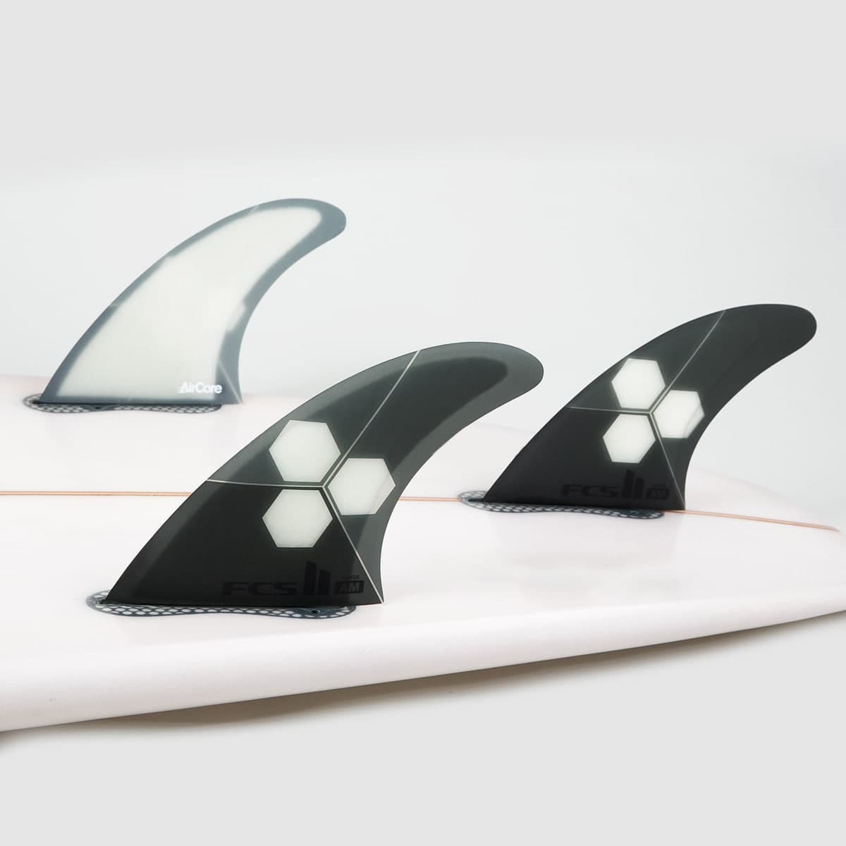 FCS FCS II Al Merrick Tri-Quad Fins (LRG / PC + AirCore / Grey) photo 3