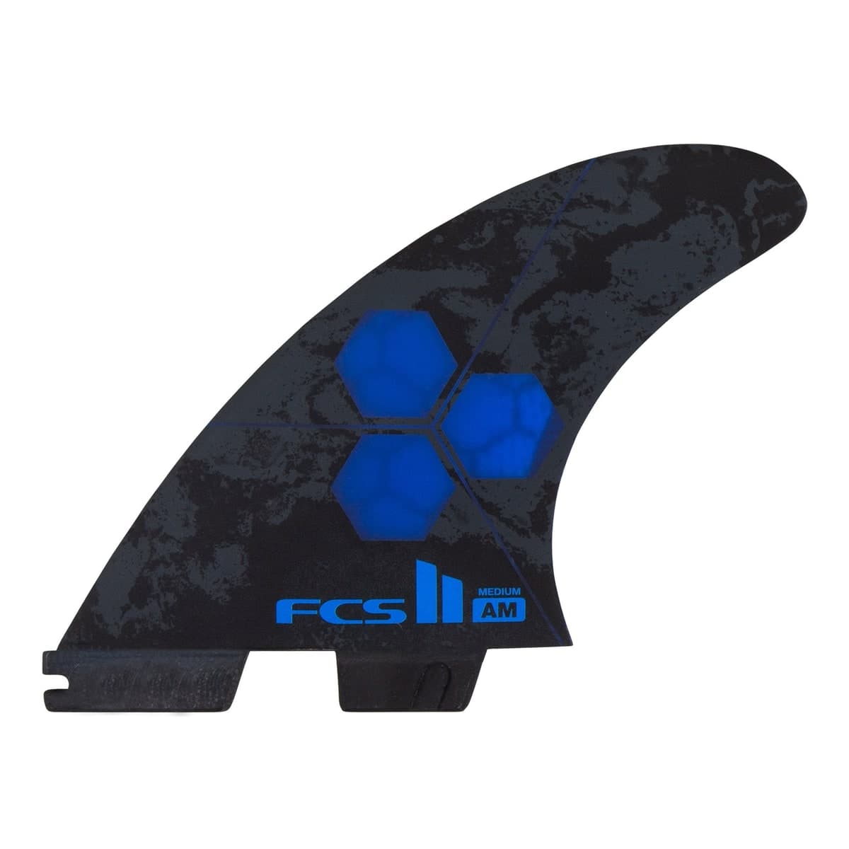 FCS FCS II Al Merrick Tri Fins (MED / Performance Core / Cobalt)