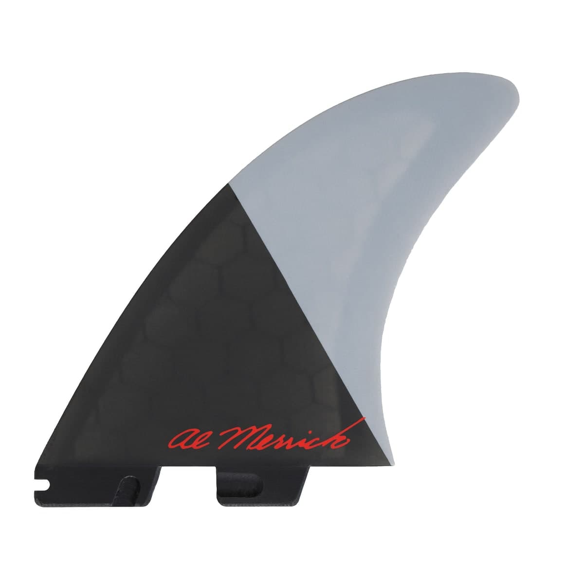 FCS FCS II Al Merrick Twin + Stabiliser Fin Set (M-L / Performance Core / Grey/Charcoal) photo 2