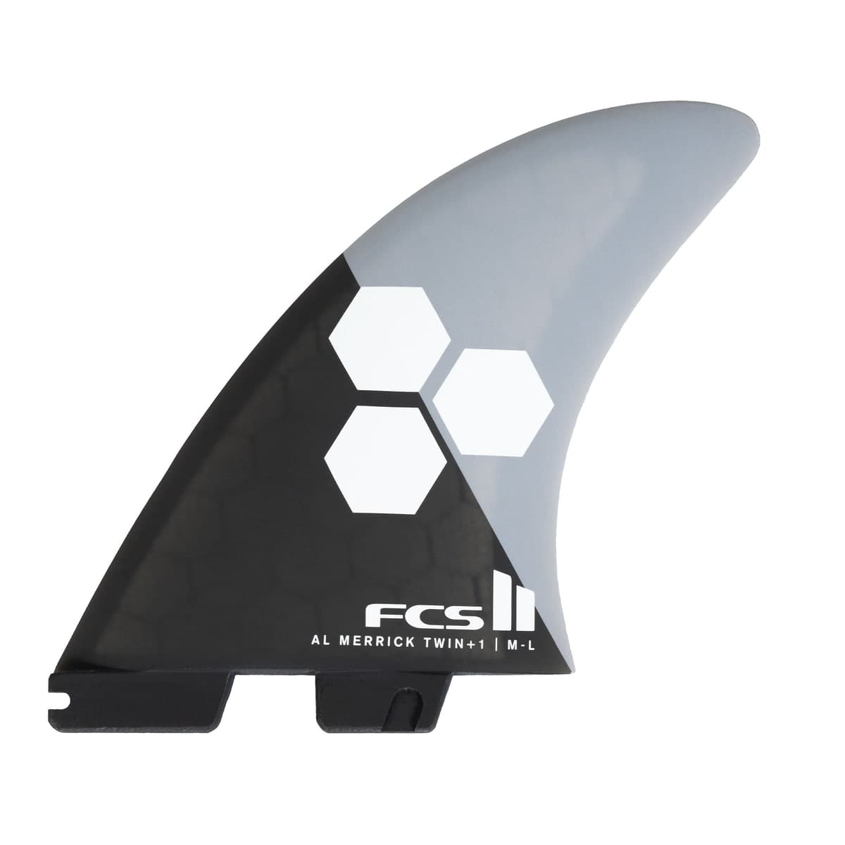 FCS Al Merrick Twin + Stabiliser Fin Set — M
