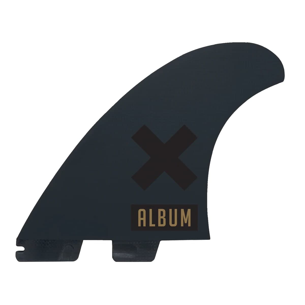 FCS FCS II Album Twin + 1 Fin Set (M-L / Performance Glass / Black/Gold) photo 2