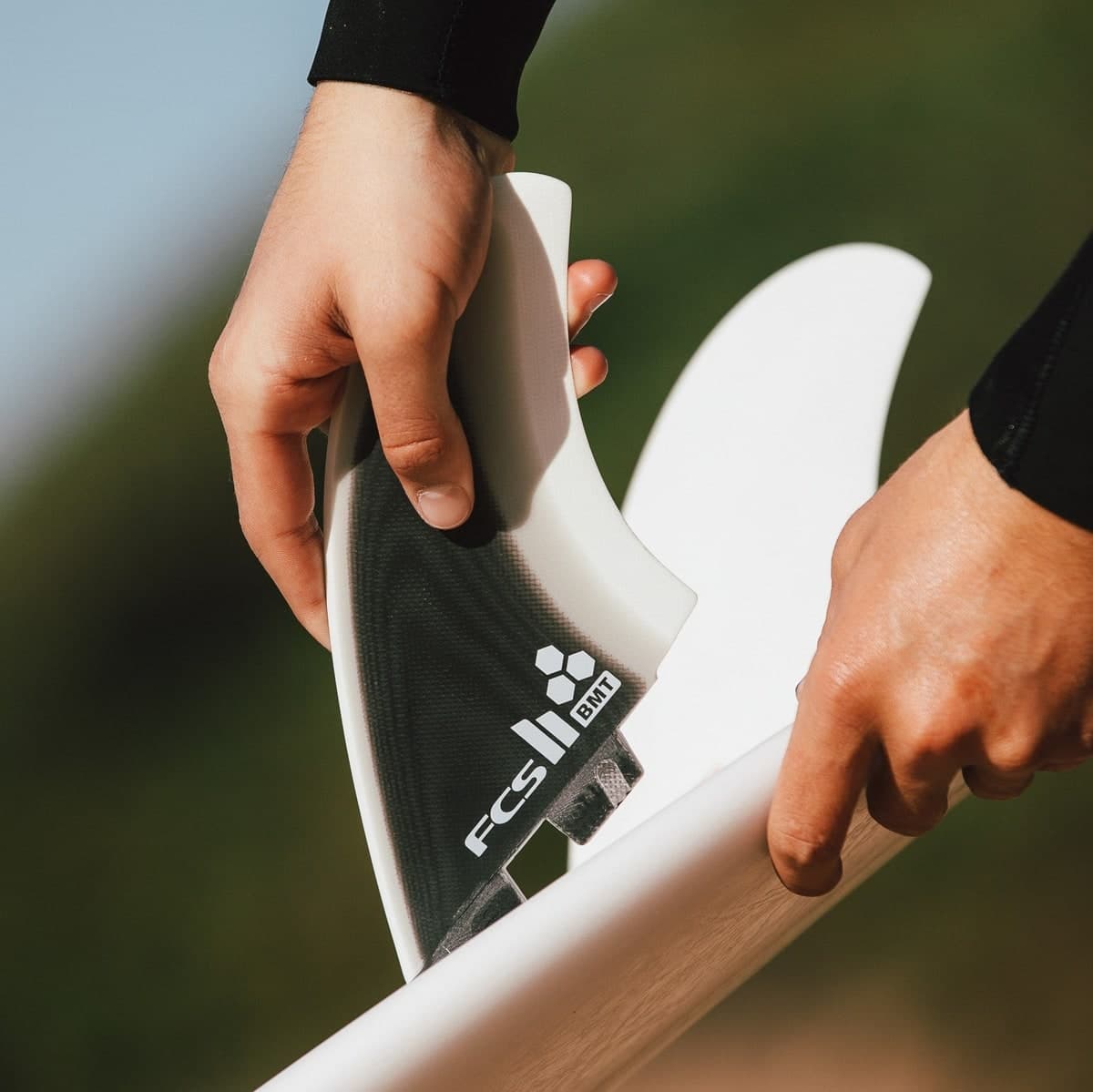 FCS FCS II Britt Merrick Twin Fin (L-XL / Performance Glass / Black/White) photo 4
