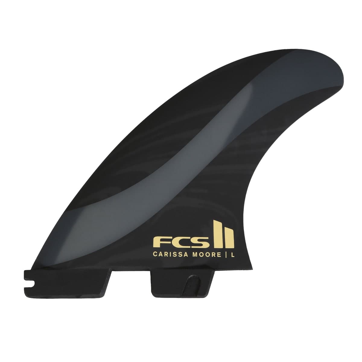 FCS FCS II Carissa Moore Signature Tri Fin Set Sale (LRG / PC + AirCore / Black)