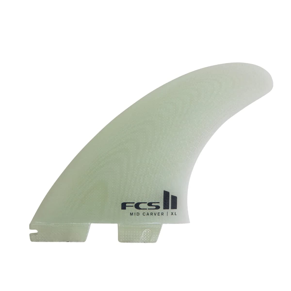 FCS FCS II Mid Carver 2 + 1 Fin Set (XL / Performance Glass / Natural/Alpine) photo 3