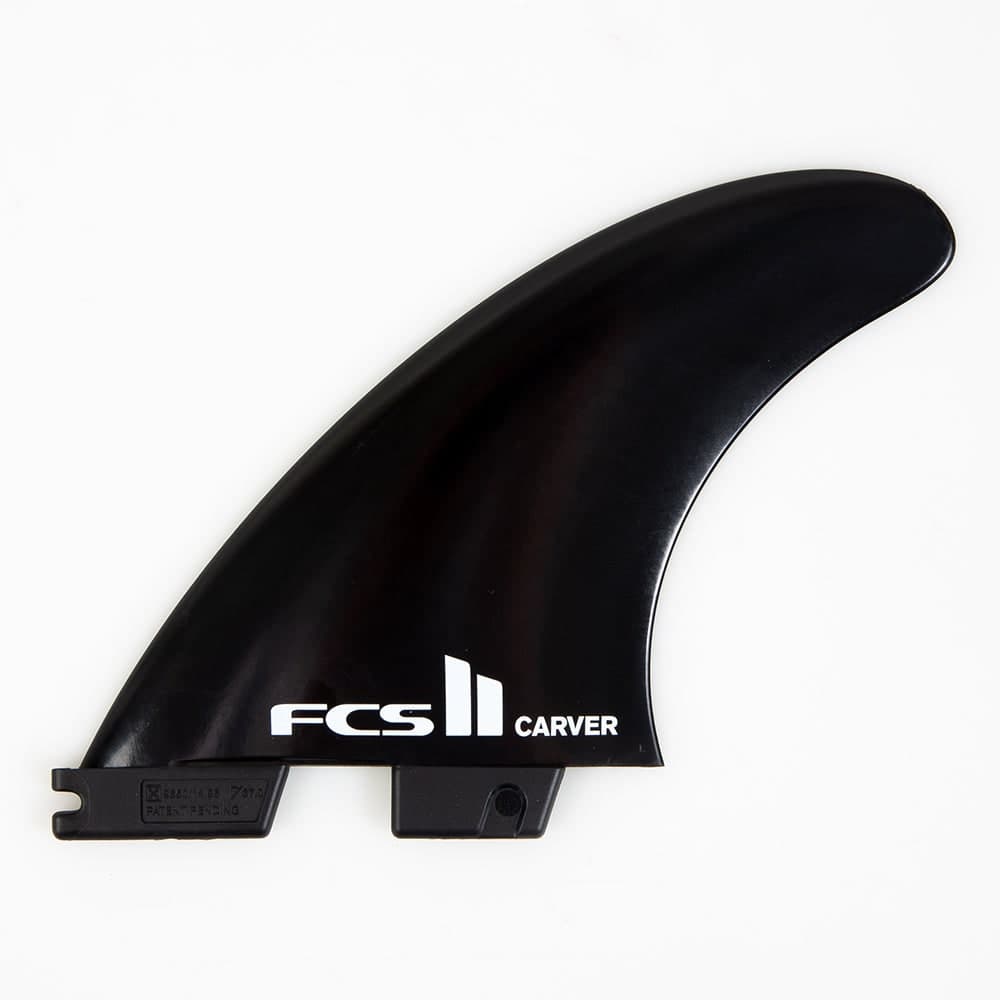 FCS FCS II Carver Tri Fins (MED / Glass Flex / Black)