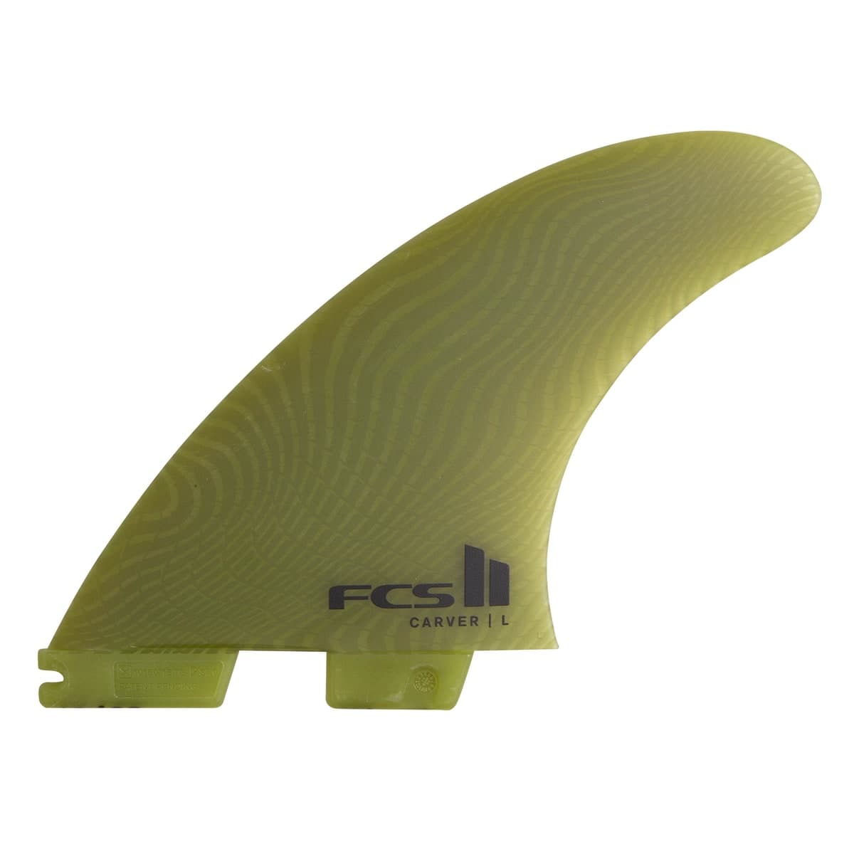 FCS FCS II Carver Tri Fins (MED / Eco Neo Glass / Eucalyptus)