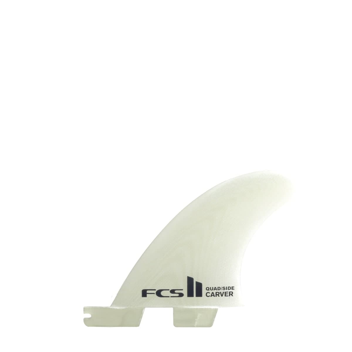 FCS FCS II Carver Side Byte Fins (SML / Performance Glass / Clear)