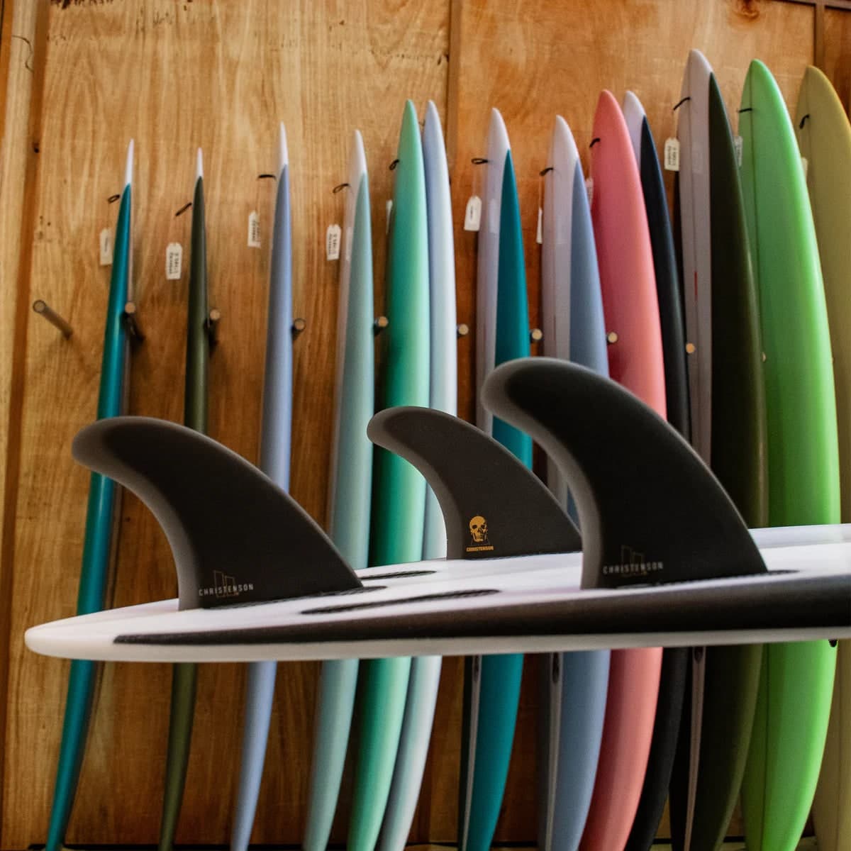 FCS FCS II Christenson Tri-Quad Fin Set (LRG / Performance Glass / Black) photo 4