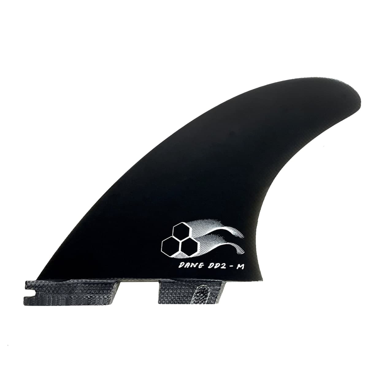 FCS FCS II CI x Dane Reynolds DD2 Tri Fin Set (LRG / Performance Glass / Black)