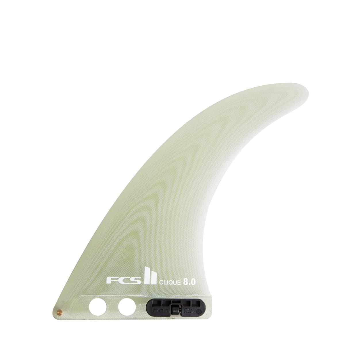 FCS FCS II Clique Longboard Fin Sale (9" / Performance Glass / Clear) fin