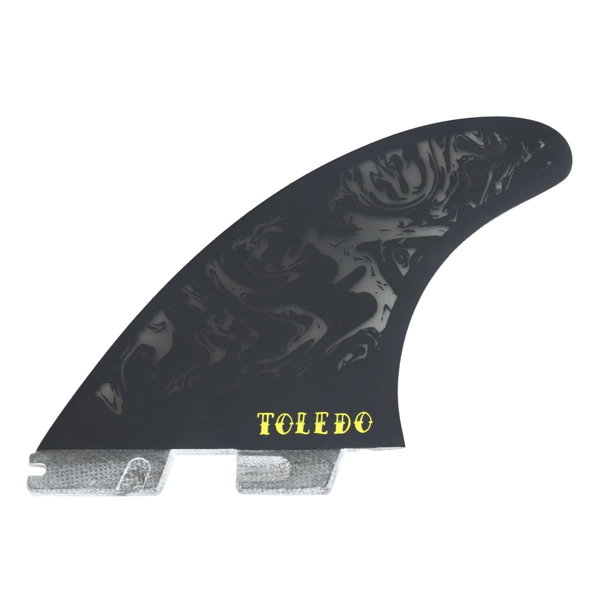 FCS FCS II Filipe Toledo PG Pro Tri Fin Set (MED / Performance Glass / Black/Acid) photo 2