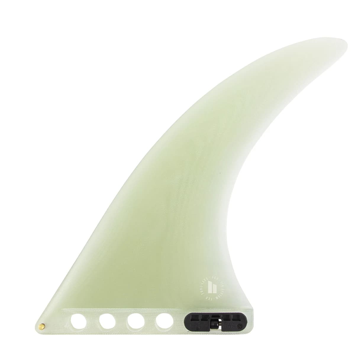 FCS FCS II Flow Longboard Fin (9.5" / Performance Glass / Clear) fin