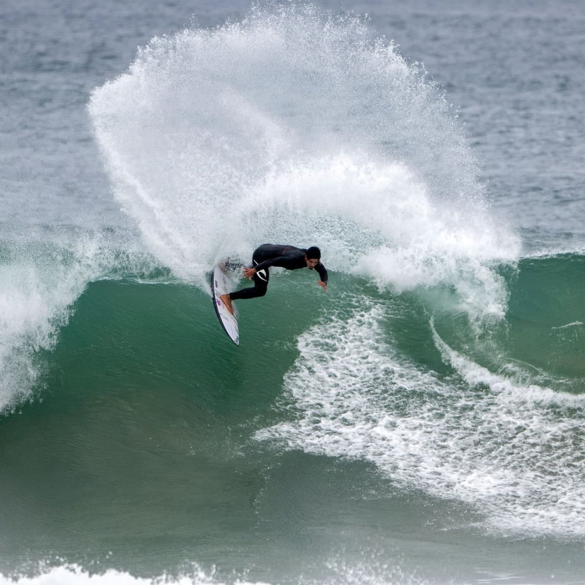 FCS FCS II Gabriel Medina Signature Tri Fin Set (LRG / PC + AirCore / Blue) photo 4