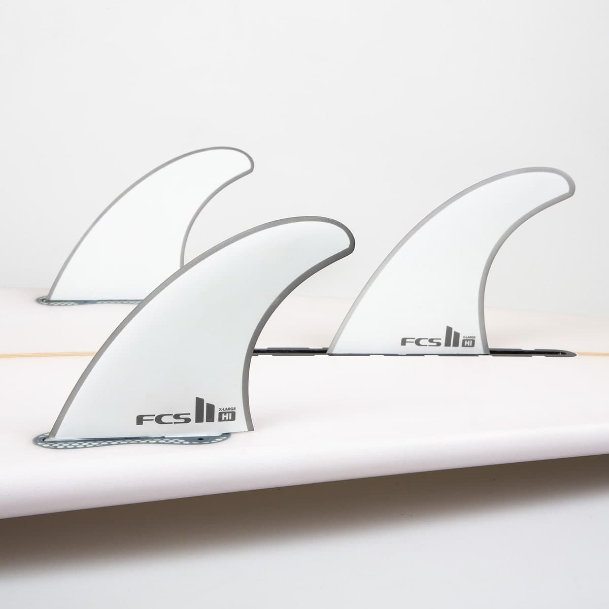 FCS FCS II Harley Longboard Tri Fins (XL / Performance Core / White/Grey) photo 4