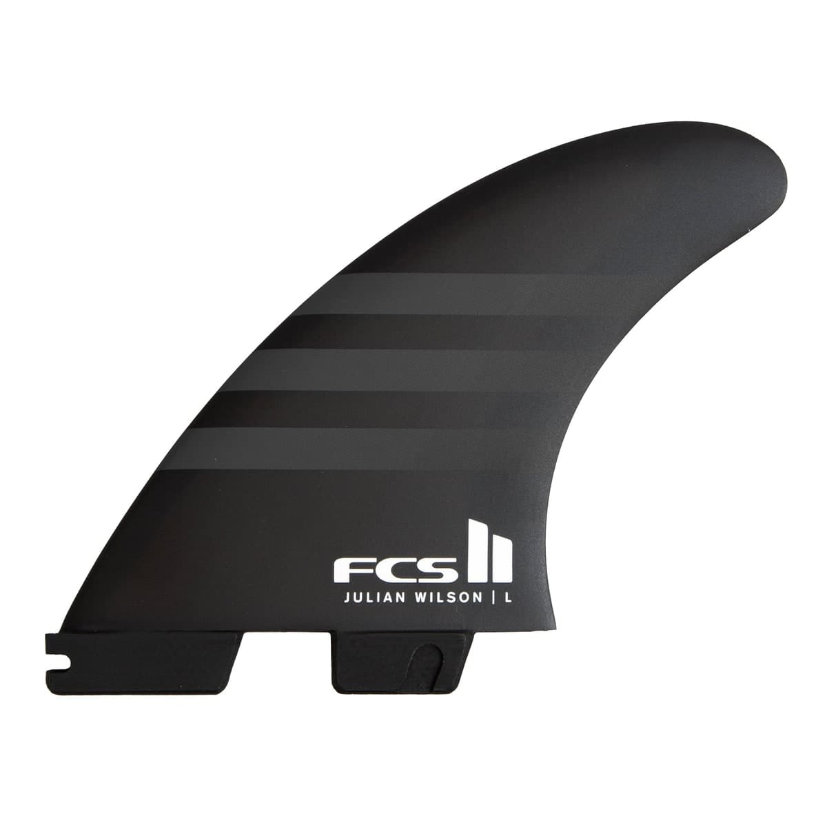 FCS FCS II Julian Wilson Tri Fin Set (LRG / PC + AirCore / Black)