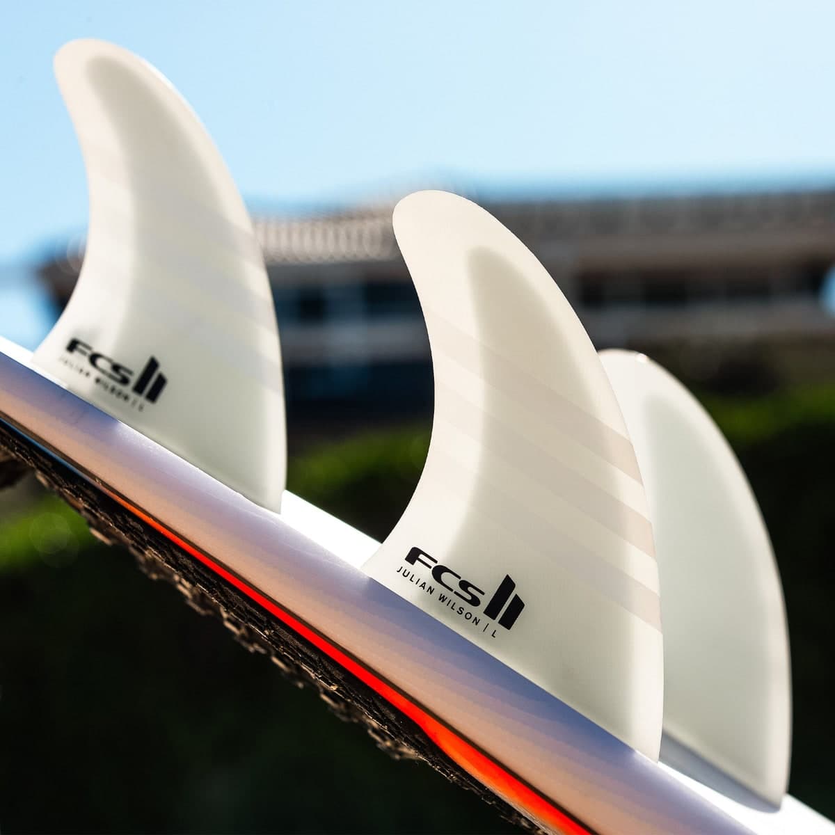 FCS FCS II Julian Wilson Tri Fin Set (MED / PC + AirCore / Black) photo 3