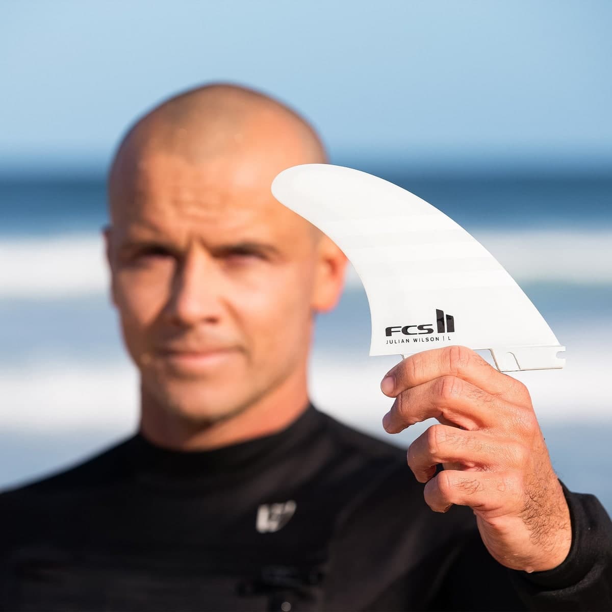 FCS FCS II Julian Wilson Tri Fin Set (XS / PC + AirCore / Black) photo 2