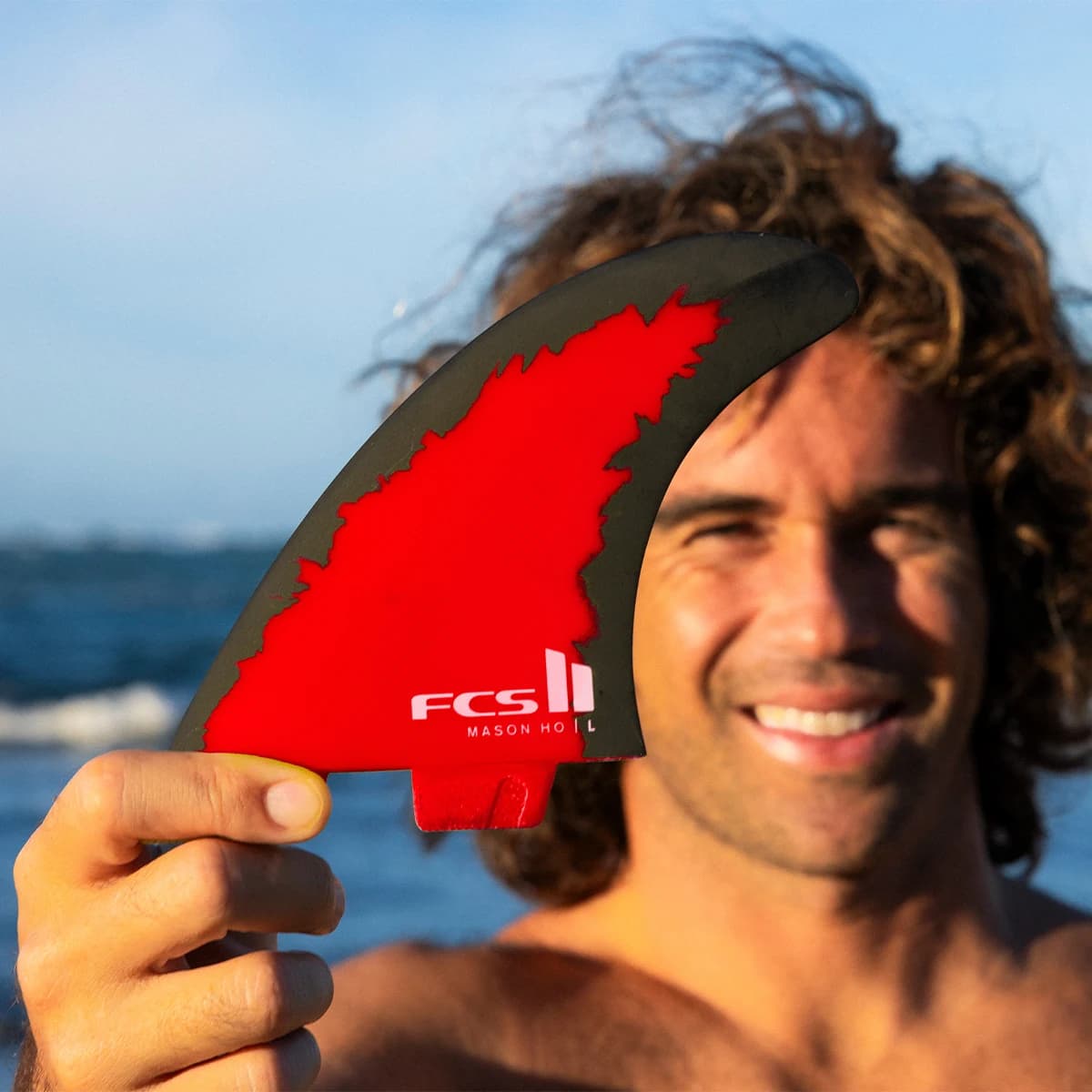 FCS FCS II Mason Ho Code Red Tri Fin Set (MED / PC + AirCore / Code Red) photo 3