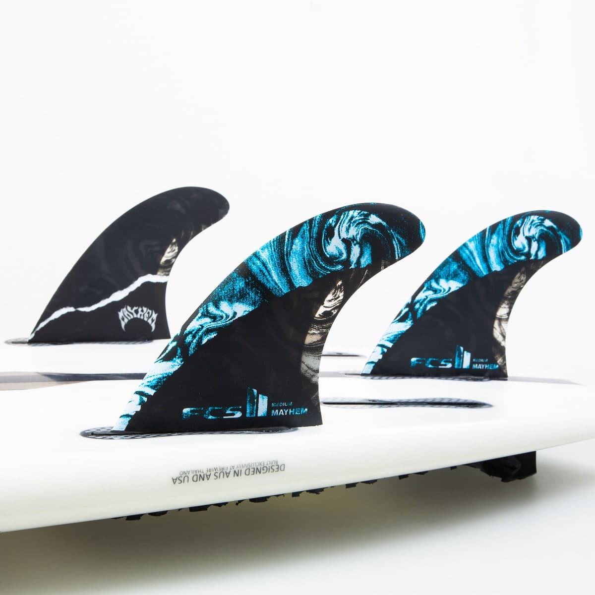 FCS FCS II Mayhem Tri Fins (MED / PC Carbon) photo 4