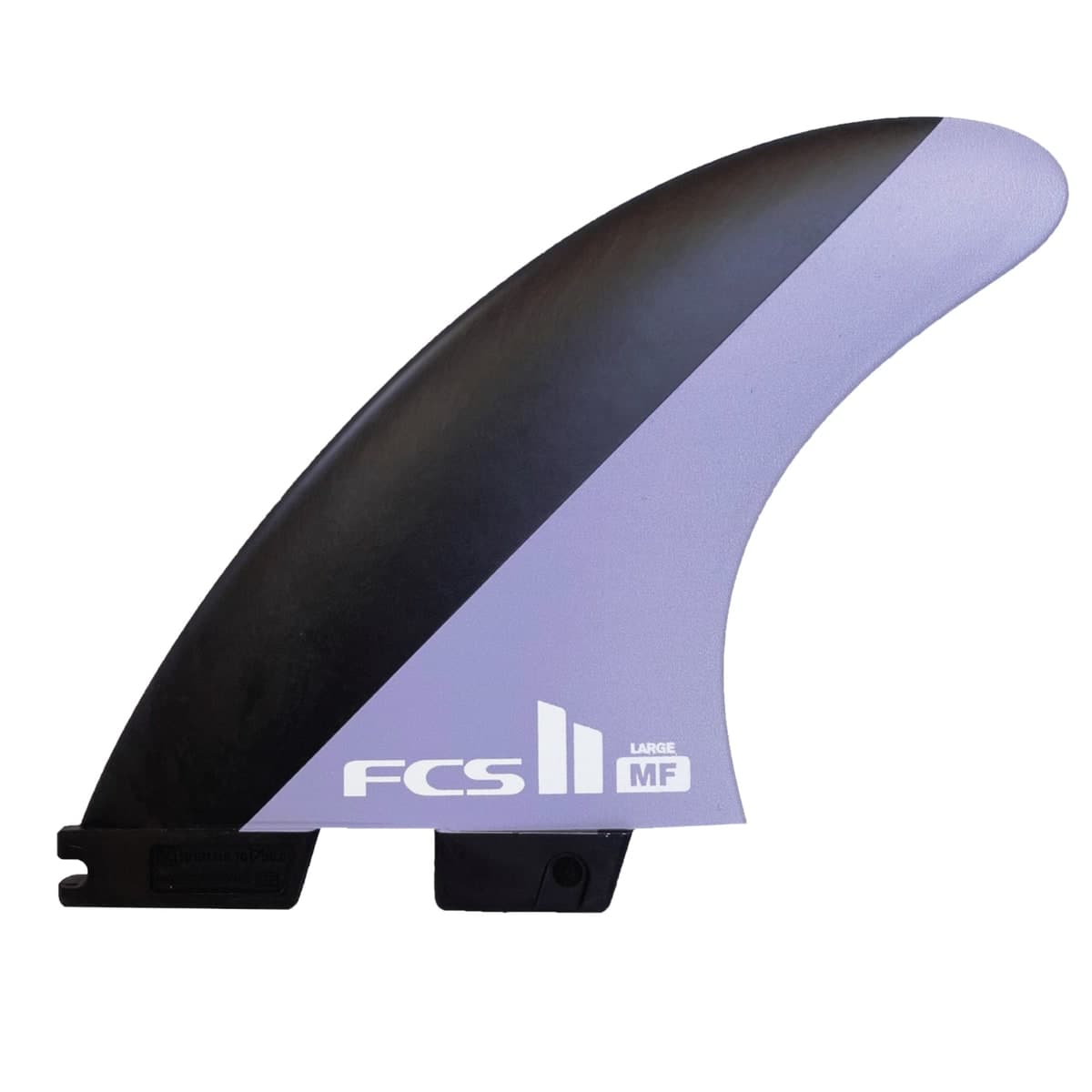 FCS FCS II Mick Fanning Tri Fins (LRG / Performance Core / Black/White) photo 2