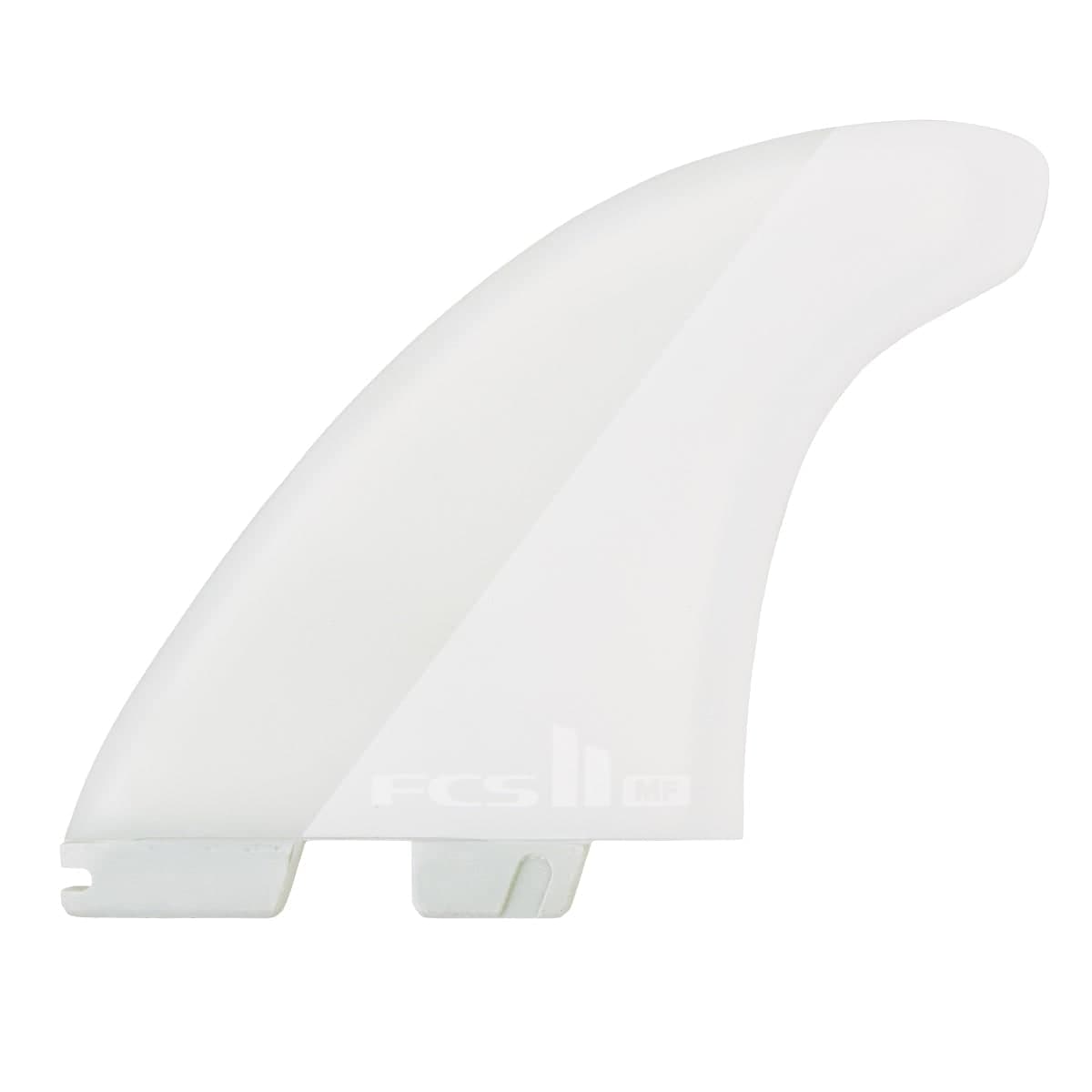FCS FCS II Mick Fanning Twin + 1 (M-L / PC + AirCore / White) fin