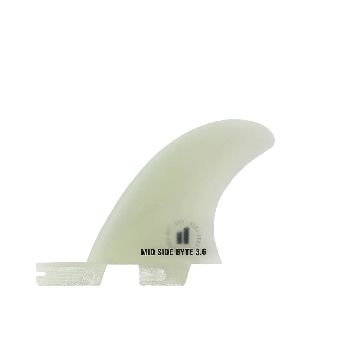 FCS FCS II Mid Side Byte Fin Set (3.6" / Performance Glass / Natural/Alpine) photo 4
