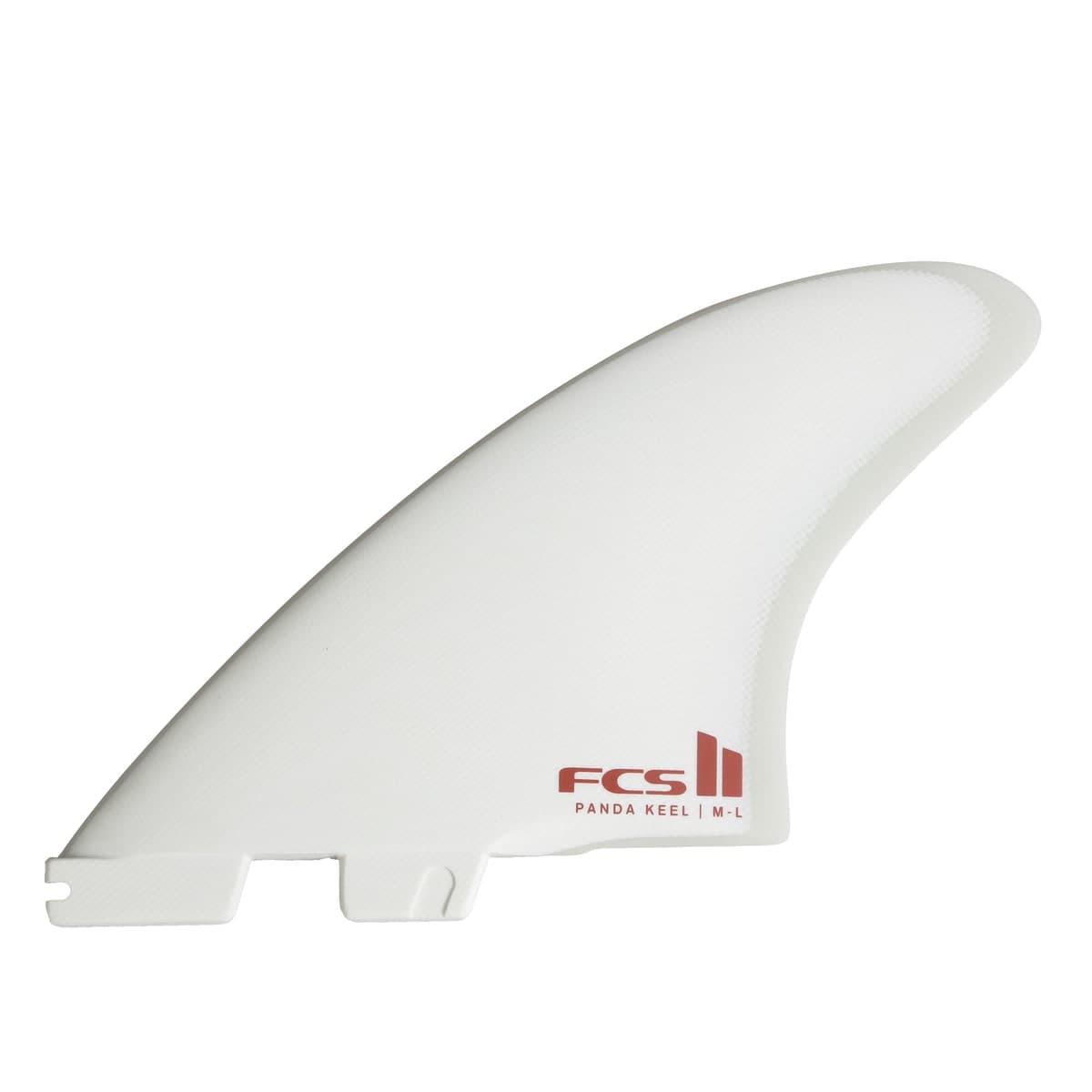 FCS FCS II Panda Keel Twin Fins Sale (M-L / Performance Glass / White)