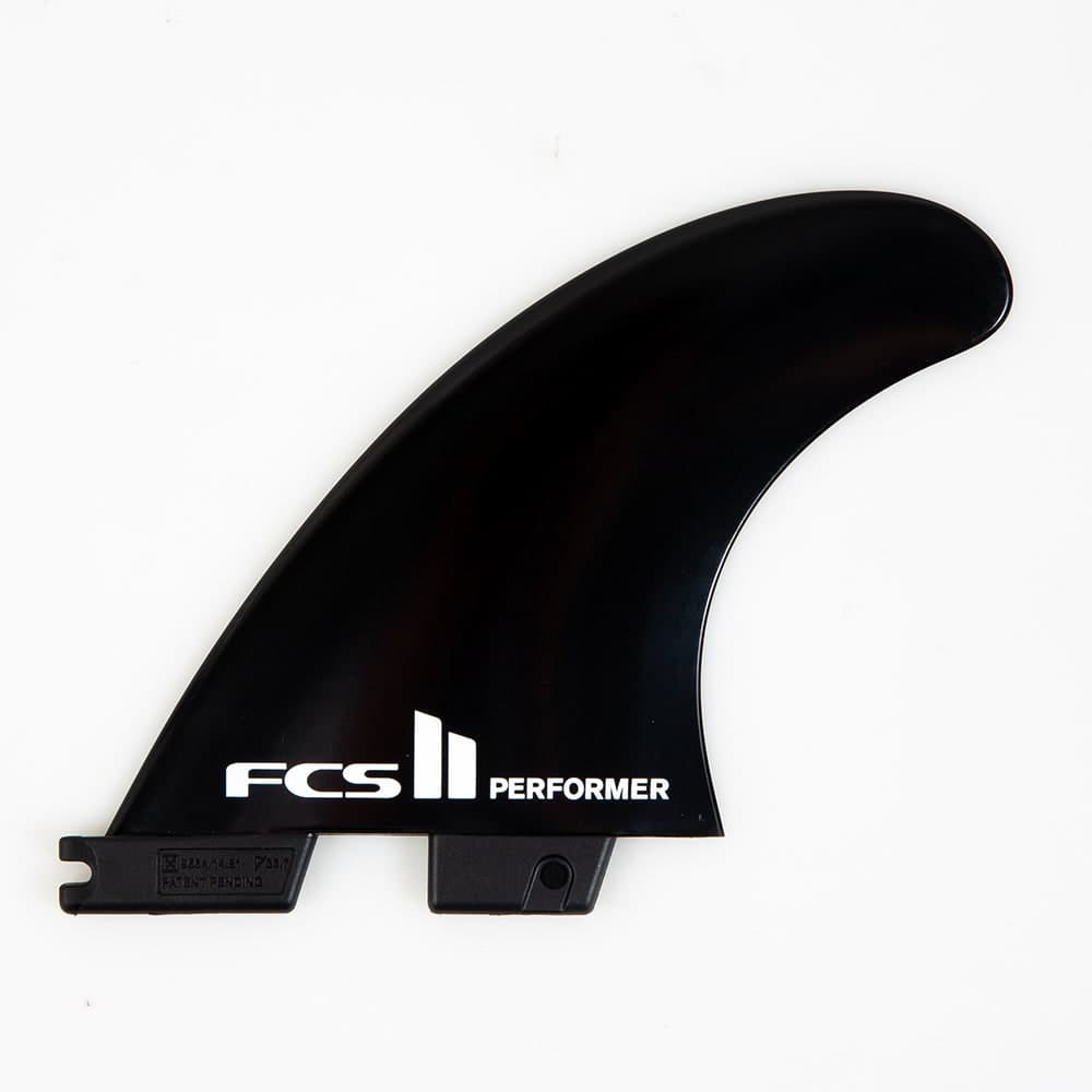 FCS FCS II Performer Tri Fins (SML / Glass Flex / Black) fin
