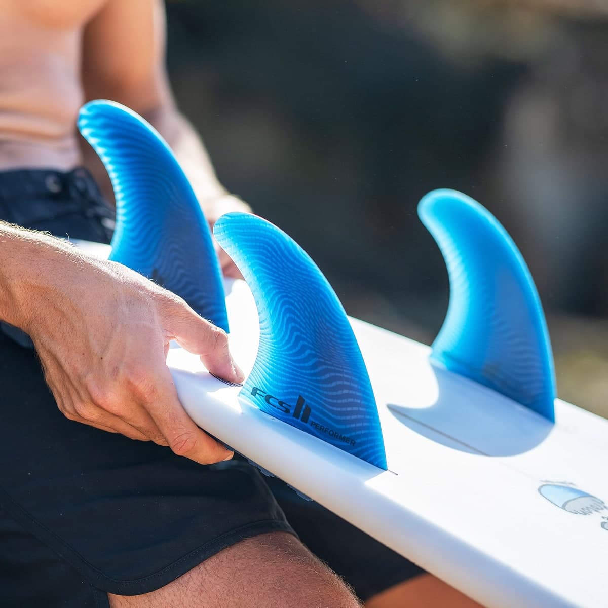 FCS FCS II Performer Tri Fins (SML / Eco Neo Glass / Pacific) photo 3