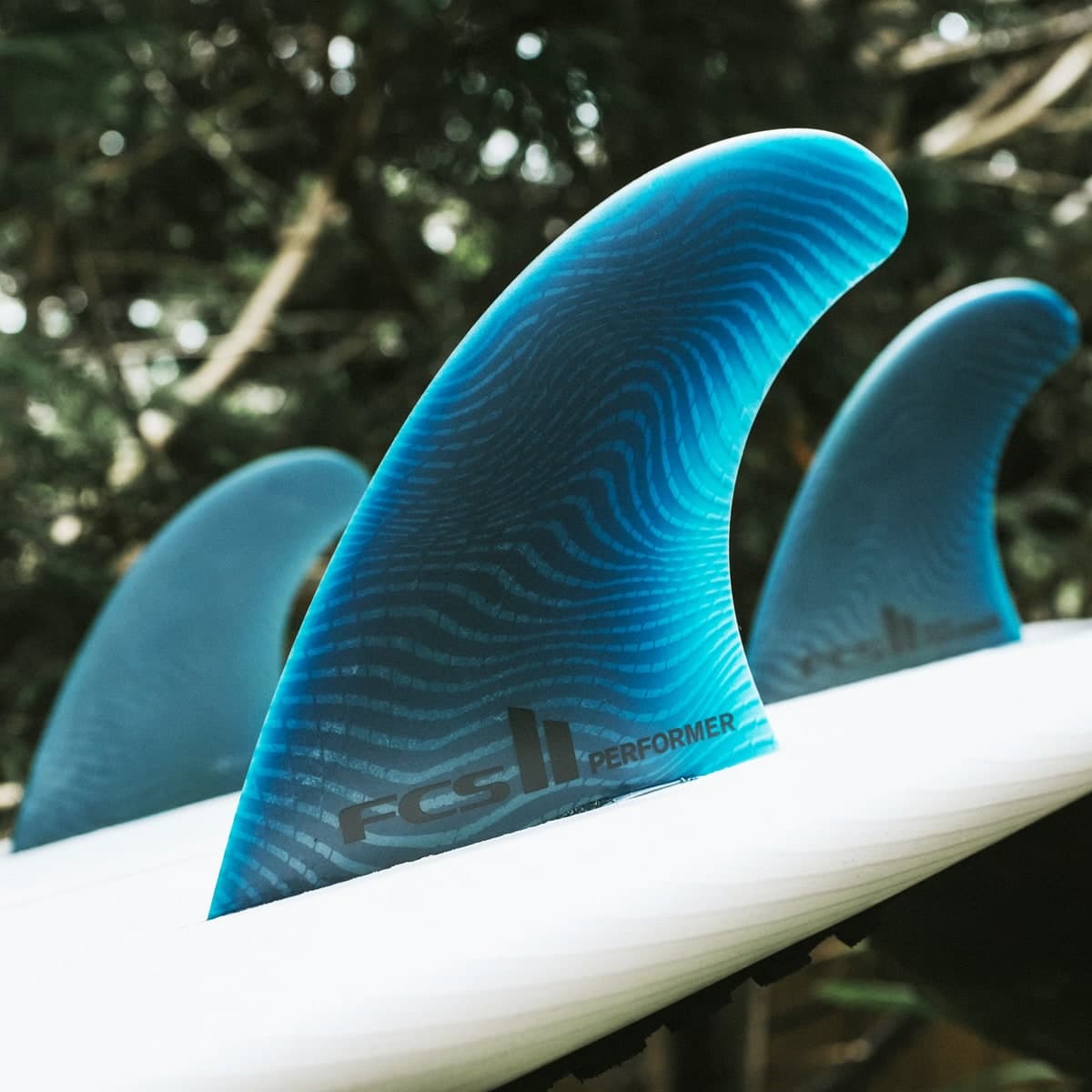 FCS FCS II Performer Tri Fins (XS / Eco Neo Glass / Pacific) photo 2