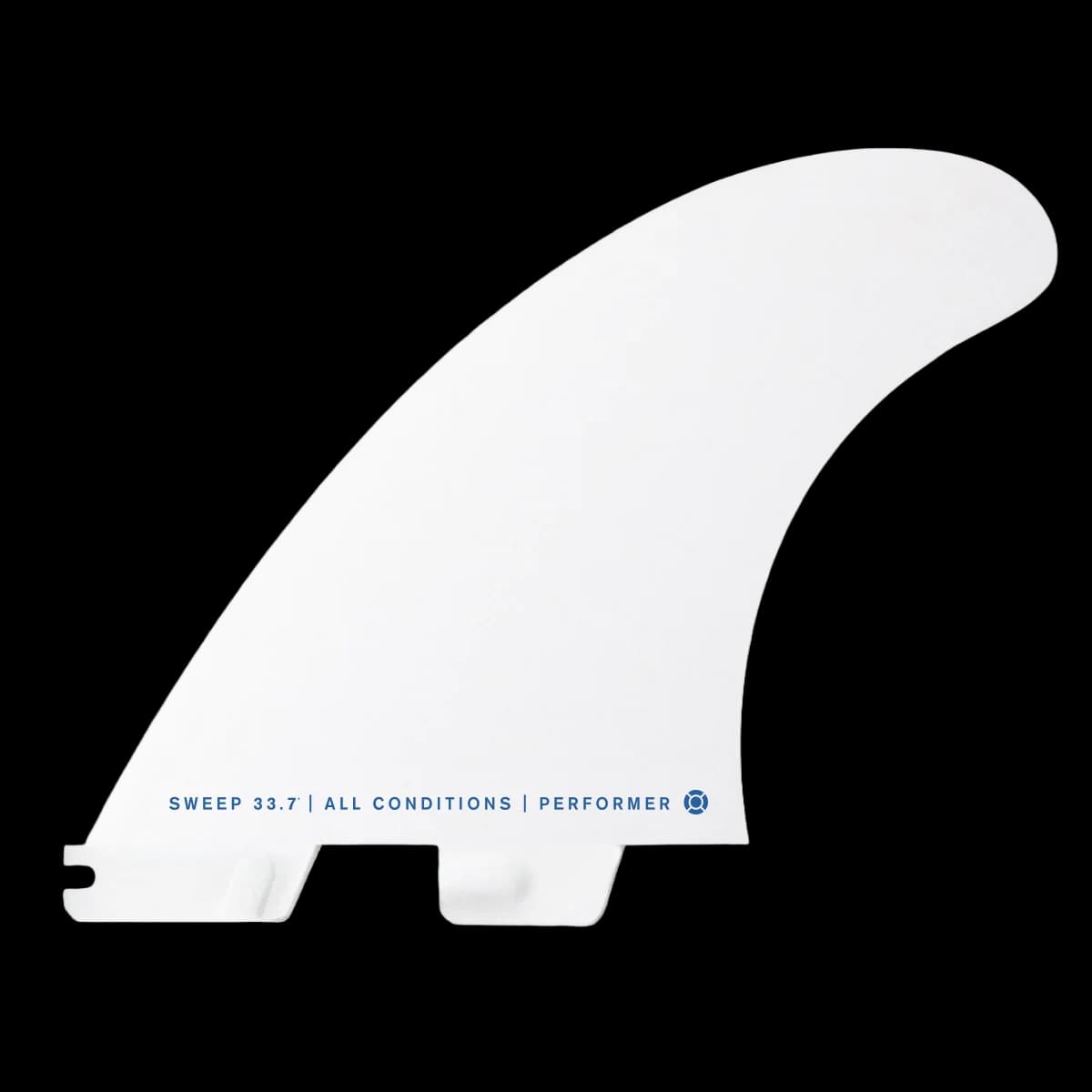 FCS FCS II Performer White Edition Tri Fin Set (MED / Performance Core / White) photo 2