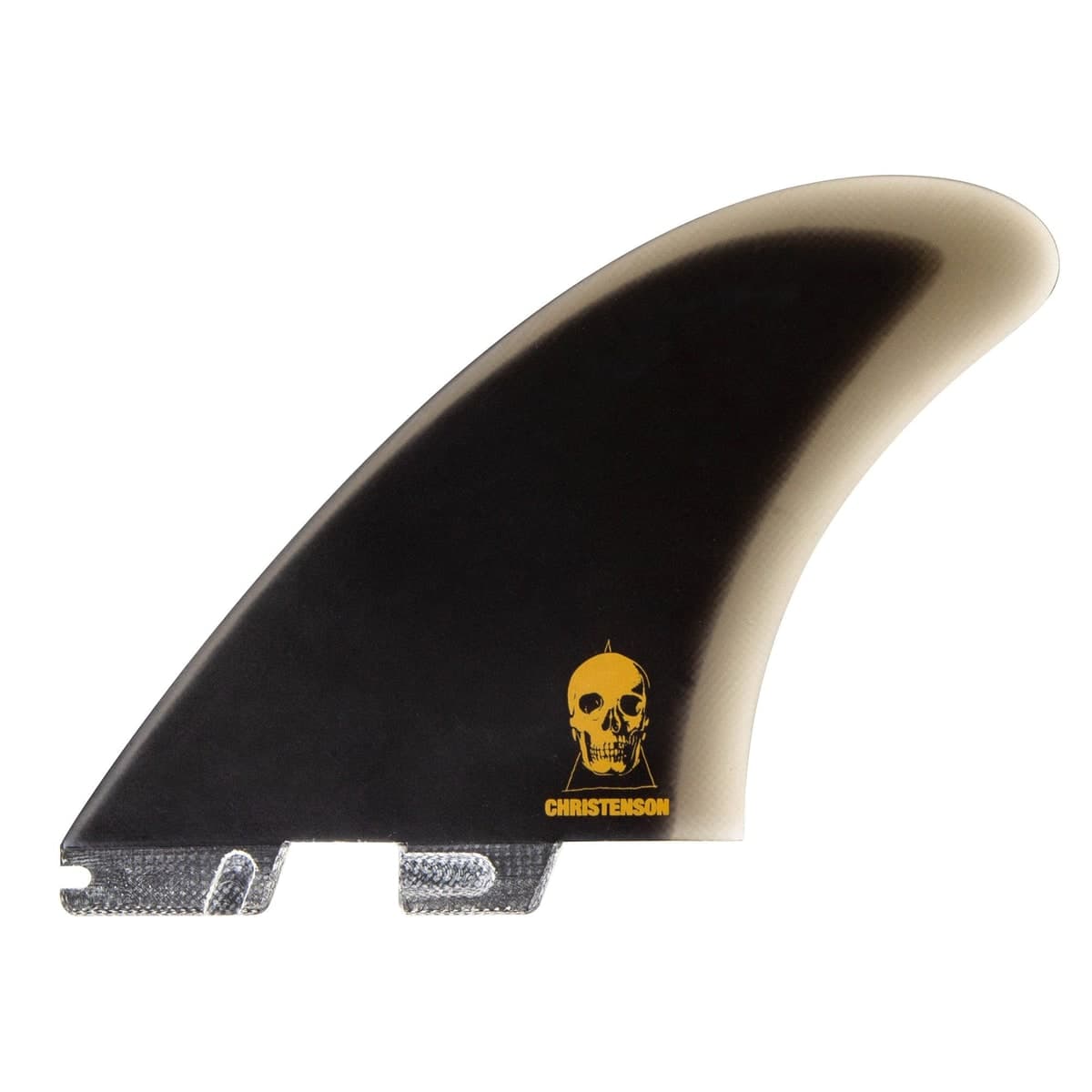 FCS FCS II Replacement Christenson Twin Fins (Performance Glass / Black M-L / Right) photo 2