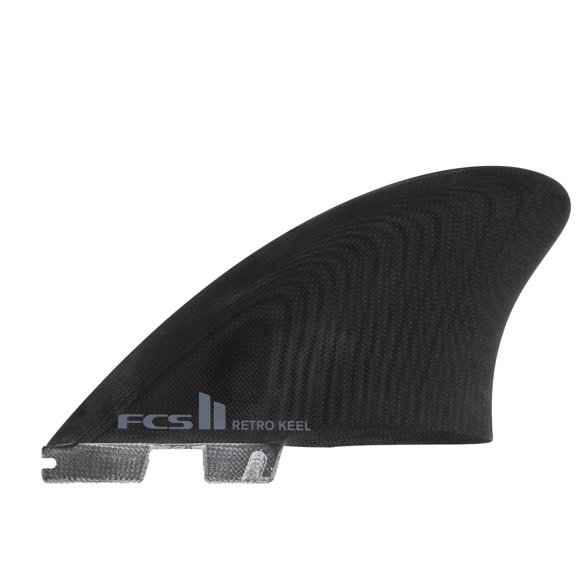 FCS FCS II Retro Keel Twin Fins Sale (S-M / Performance Glass / Black) fin