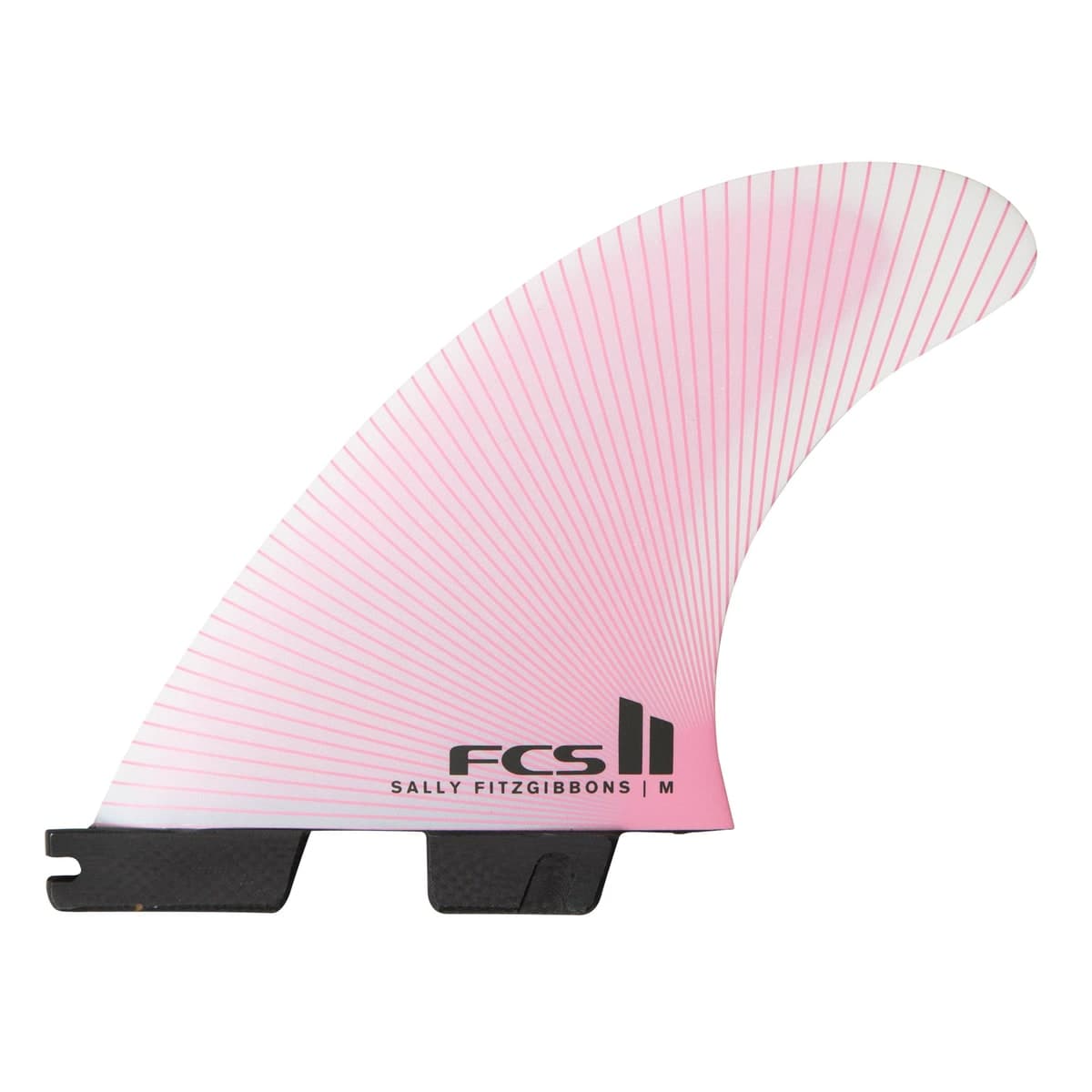 FCS FCS II Sally Fitzgibbons Tri Fins (MED / Performance Core / Dusty Pink)