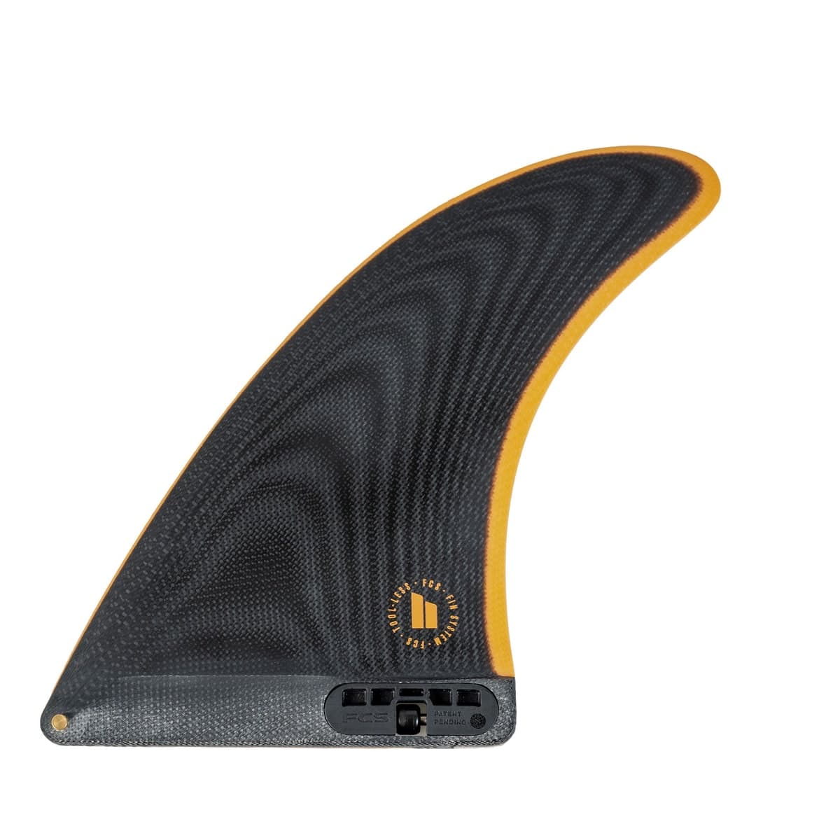FCS FCS II Single Fin (8" / Black/Eclipse / Clear)