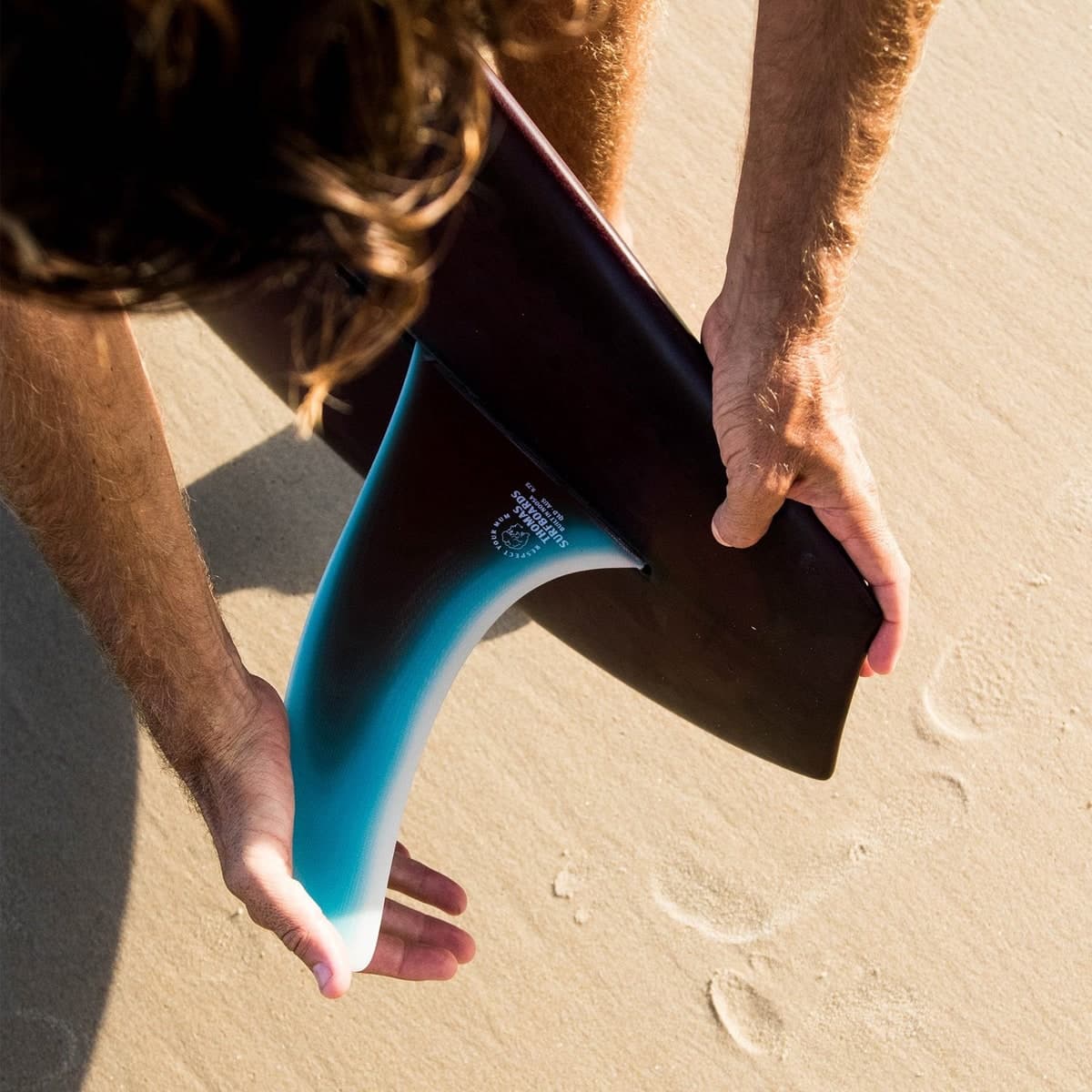 FCS FCS II Thomas Longboard Fin (10.75" / Performance Glass / Flame) photo 5