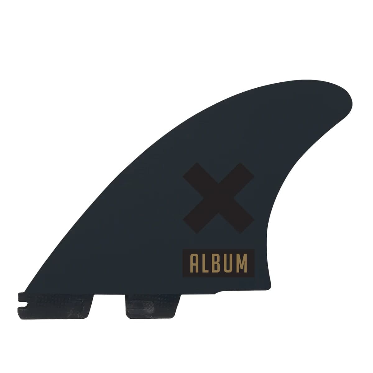 FCS Replacement FCS II Album Keel Twin Fins (Performance Glass / S-M Black / Left) photo 2