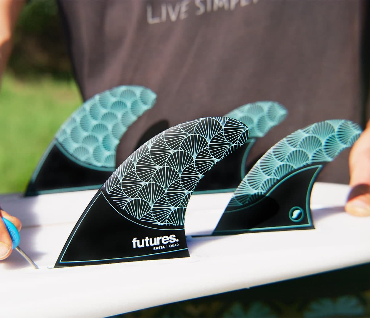 Futures Fins Rasta Quad (Default Title) photo 2