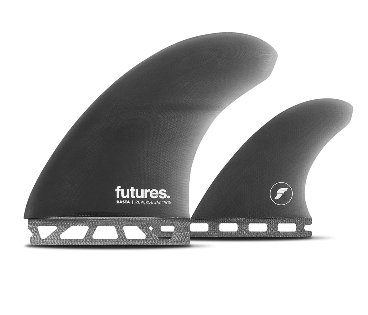 Futures Fins Rasta Reverse 3/2 Twin+1