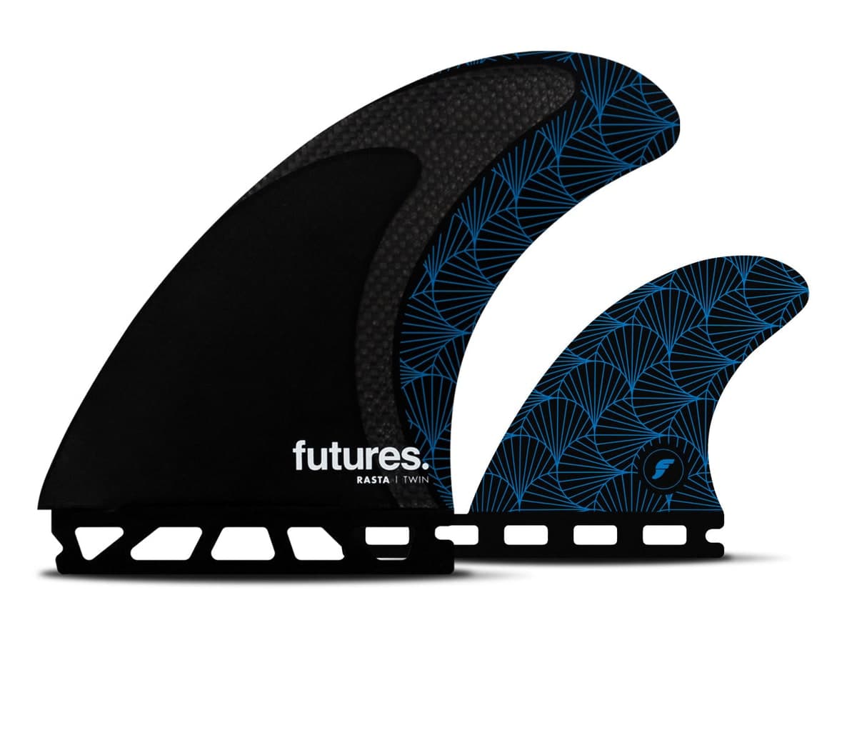 Futures Fins Rasta Twin+1 (Default Title) fin