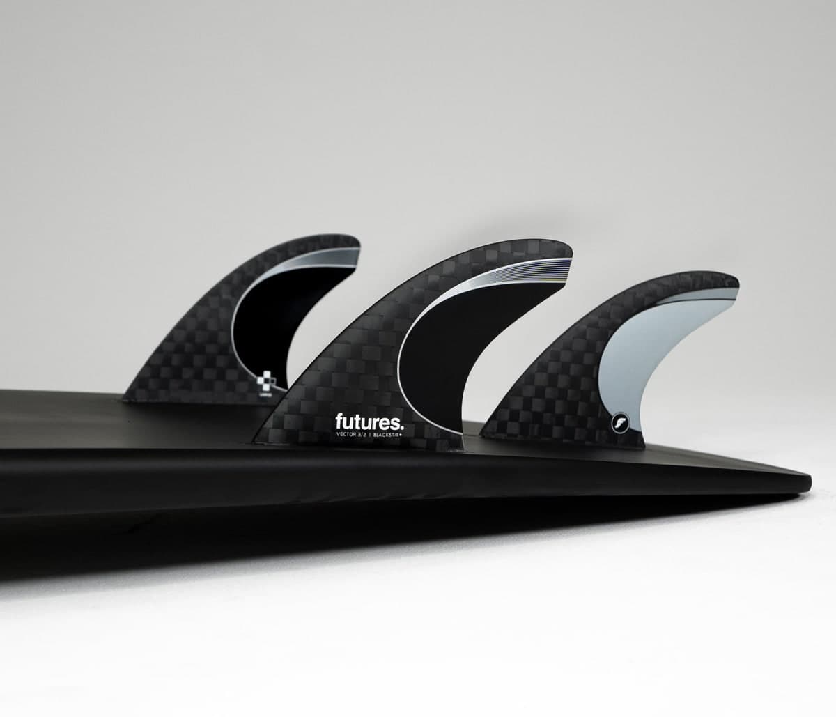 Futures Fins Vector 3/2 Blackstix+ Thruster (L) (Default Title) photo 3